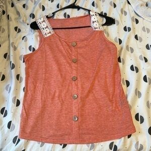SHEIN || NWOT Cute Tank with Cute Knitted Straps